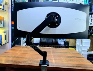 Yjna Single Monitor Mount for 17-34' Adjustable Single Monitors Arm