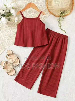 Oversized Top High-Waist Trous