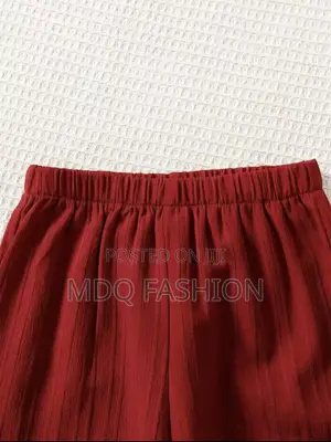 Oversized Top High-Waist Trous