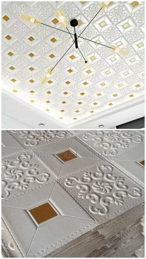 Wallpapers, Cornice, 3d Adhesive Ceiling Stickers