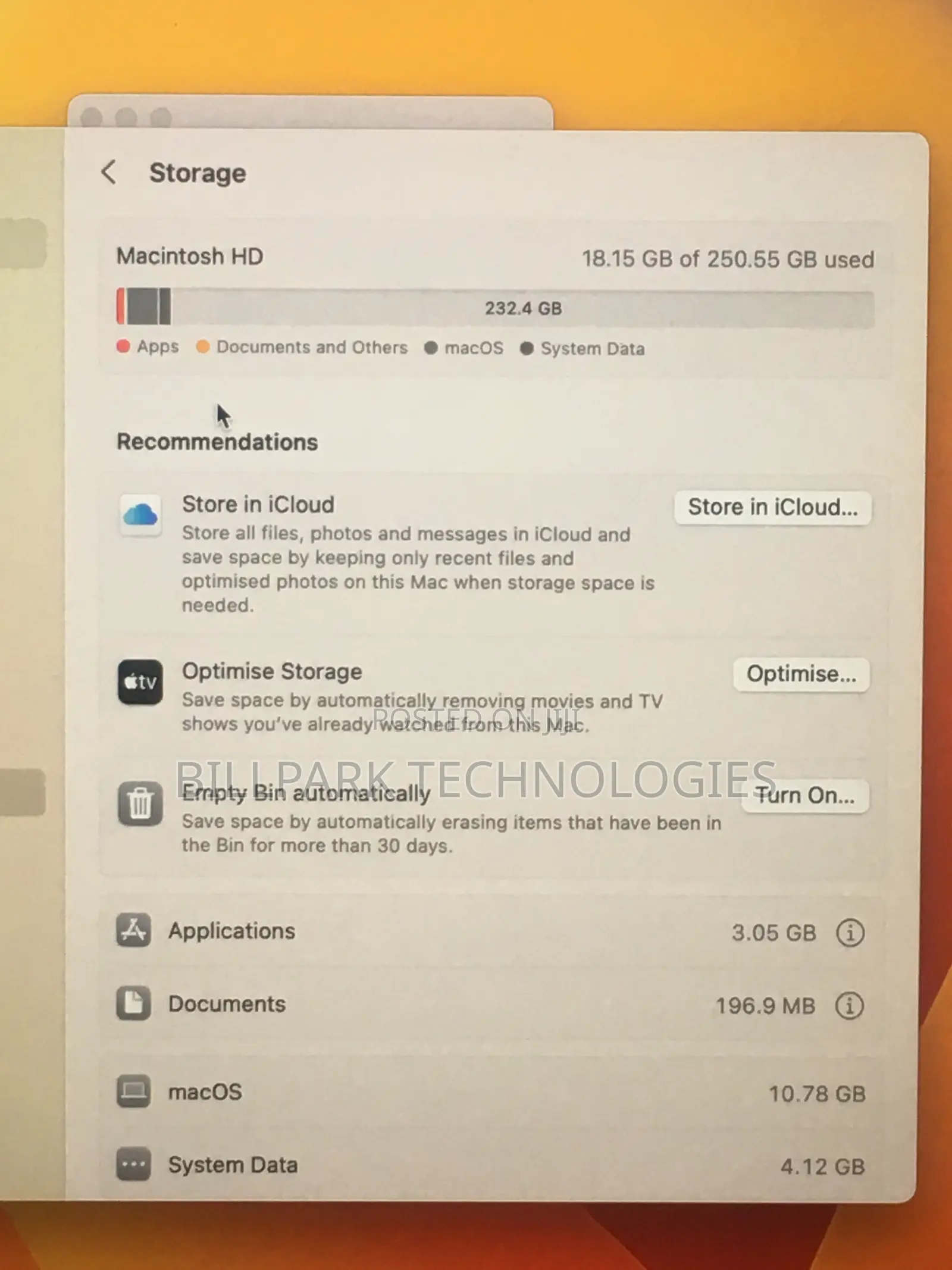 Laptop Apple MacBook Pro 2017 8GB Intel Core i5 SSD 256GB