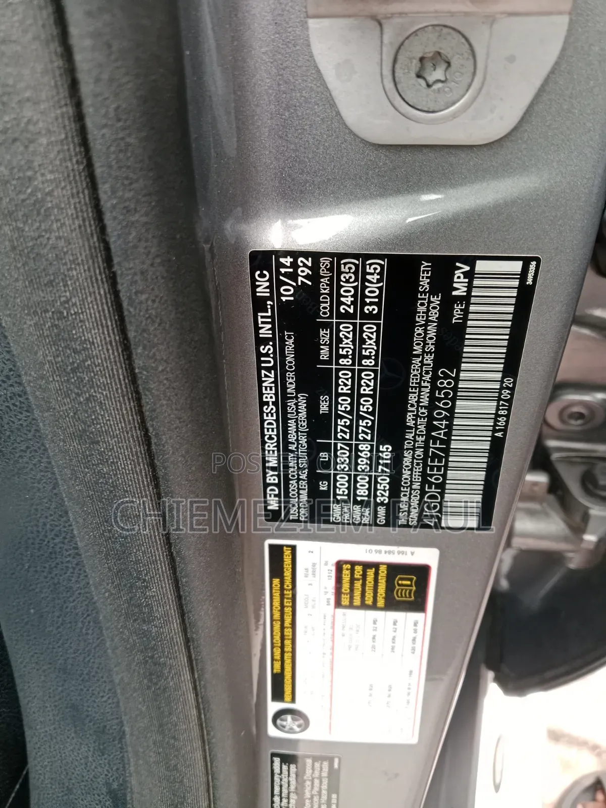 Mercedes-Benz GL-Class 2015 Gray