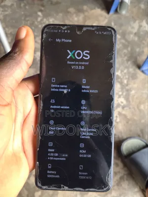 Infinix Smart 8 64 GB Black