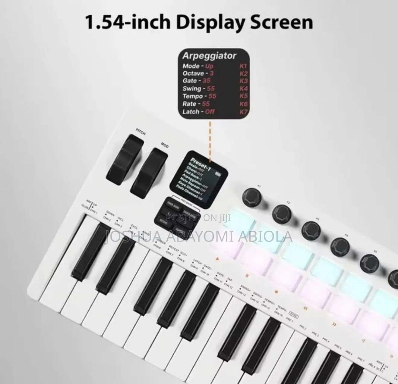 M-Vave MIDI Keyboard SMK - 37 PRO Controller