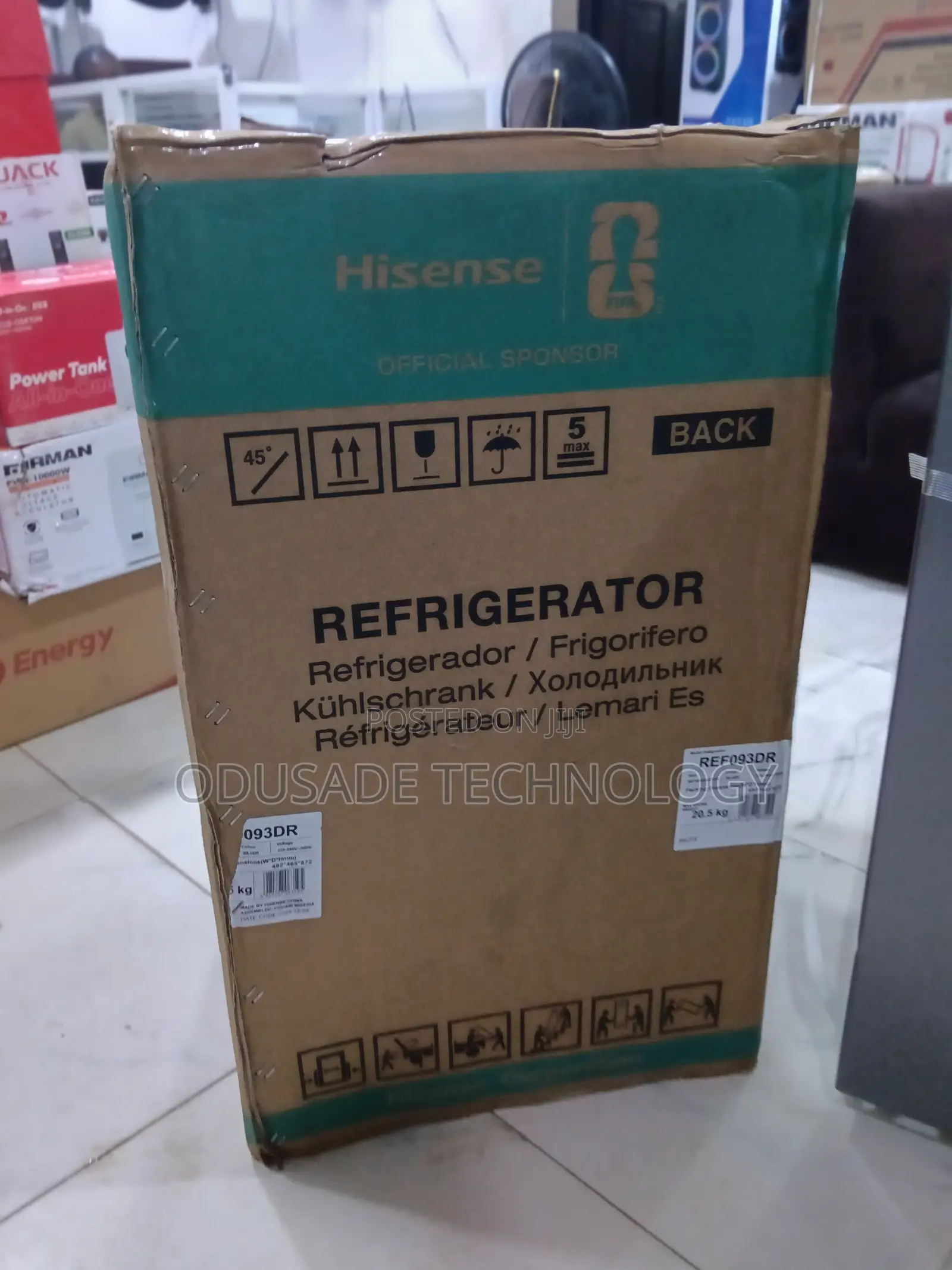 Small HISENSE Refrigerator 90 Litres