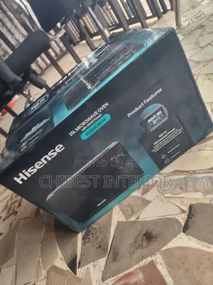 Brand New Black Coloured Hisense 25litres Microwave