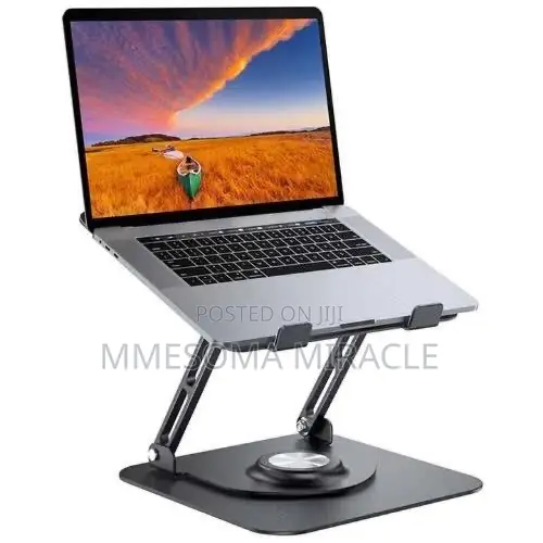 Premium Adjustable Laptop Stand With Dual Cooling Fans (YL-906)