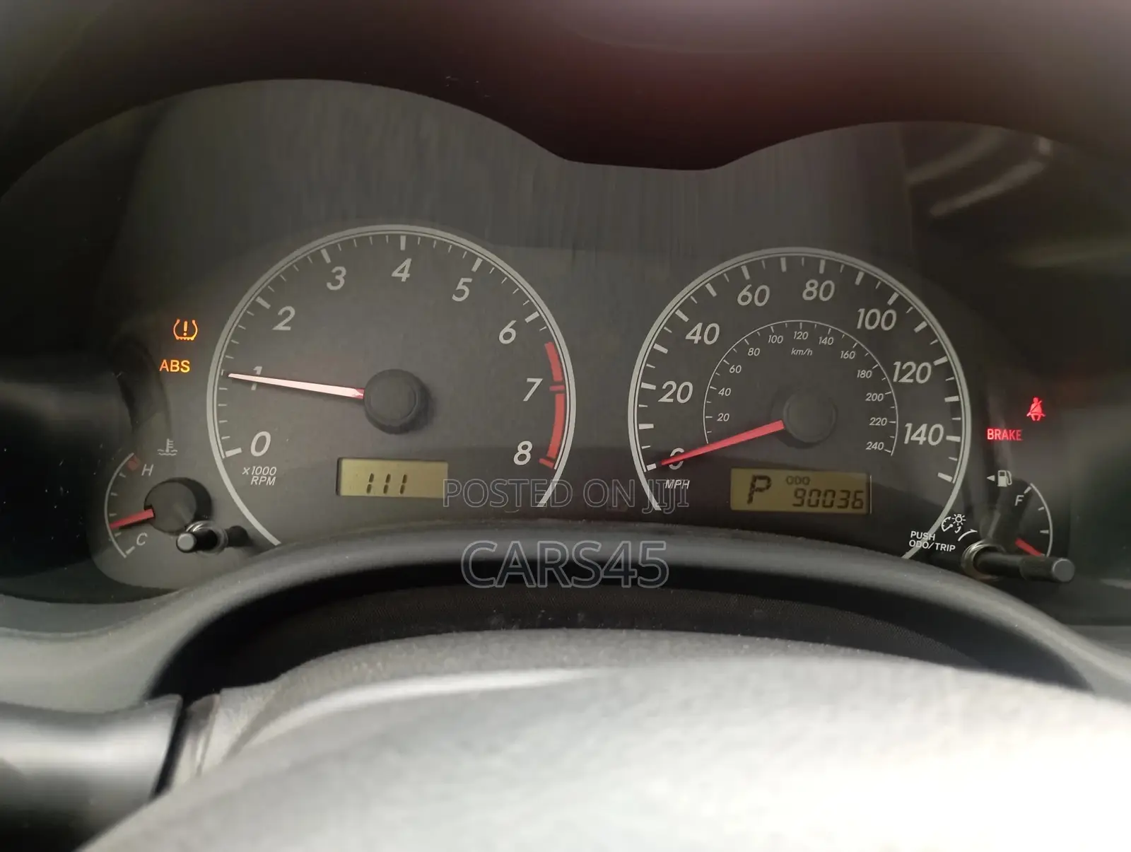 Toyota Corolla 2009 Red