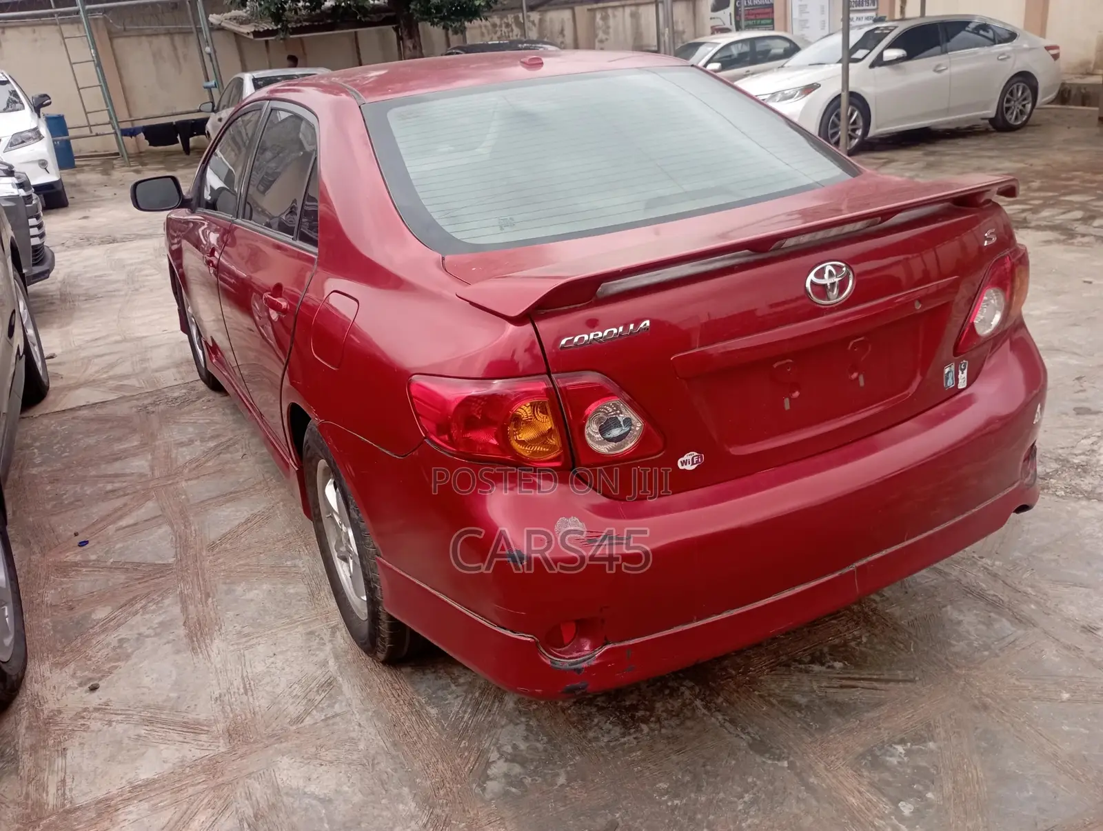 Toyota Corolla 2009 Red