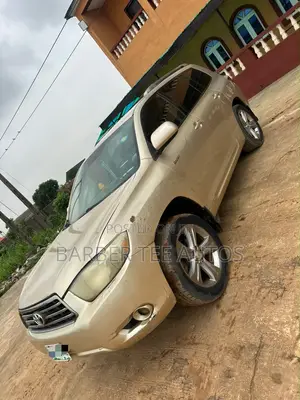 Toyota Highlander Sport 2008 Gold