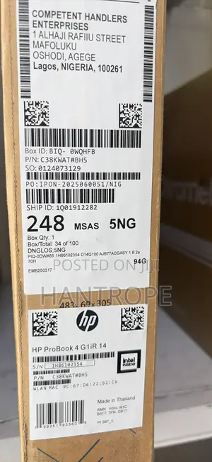 New Laptop HP ProBook 440 8GB Intel Core 5 SSD 512GB
