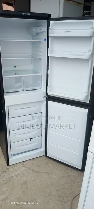 Tokunbo INDESIT Black Double Door Fridge and Freezer