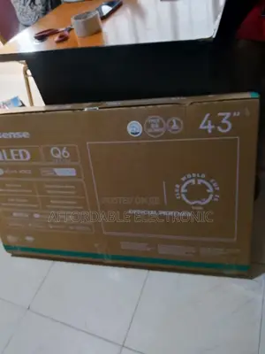 Hisense 43" Uhd Smart Television With Youtube + Netflix + Wifi