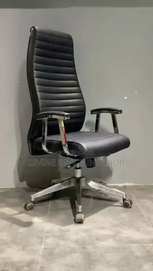High Back Executive Leather Office Chair