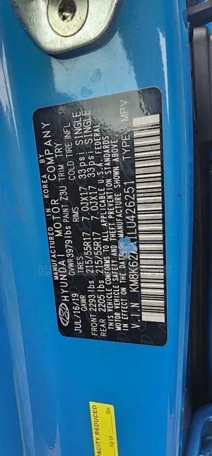 Hyundai Kona 2020 Blue