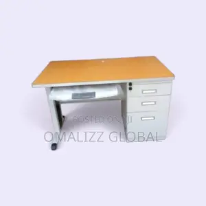 4ft Office Table With 3 Drawer