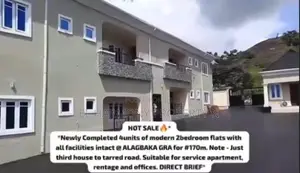 2bdrm Block of Flats in Alagbaka Gra Akure for sale