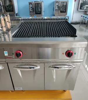High Quality Commercial Lava Rock Grill With Cabinet