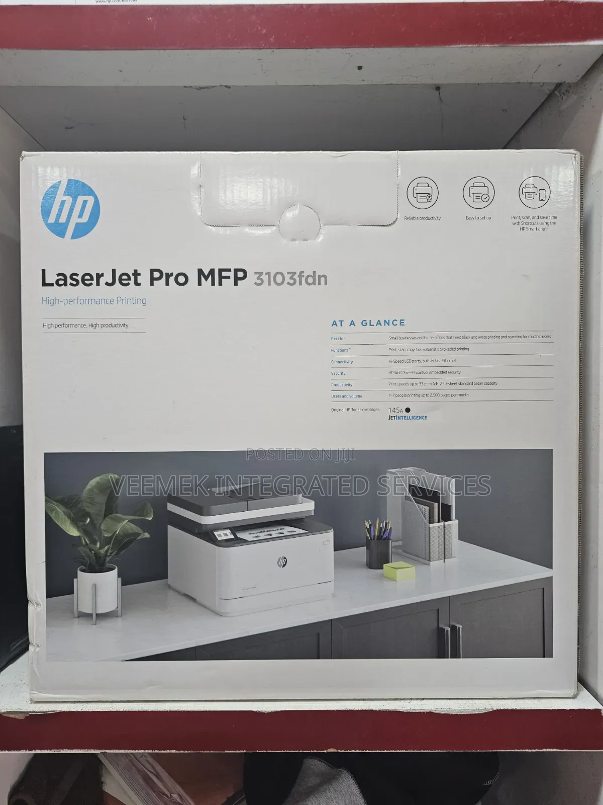 HP Laserjet Pro MFP 3103fdn Printer