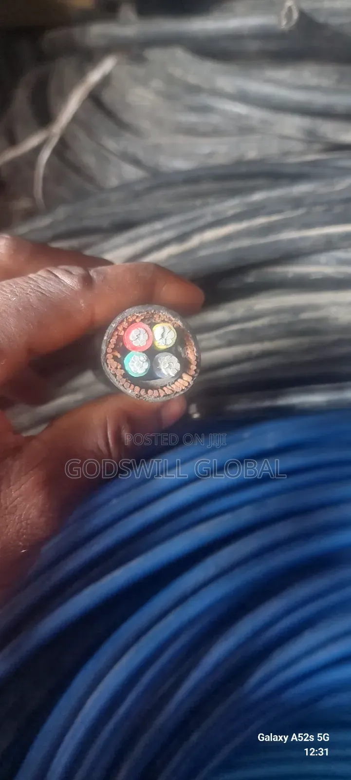 16mmx4core Aluminium Amoured Cable