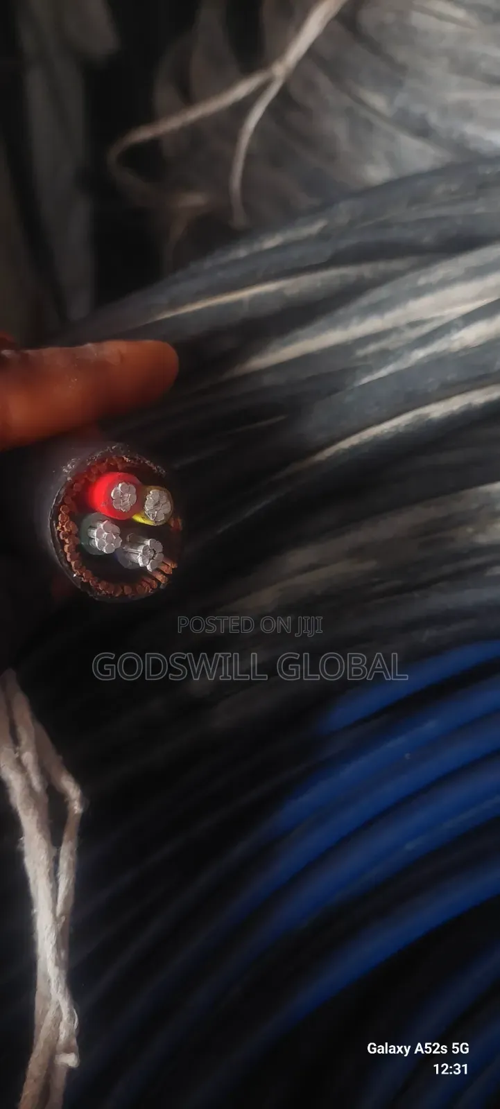 16mmx4core Aluminium Amoured Cable