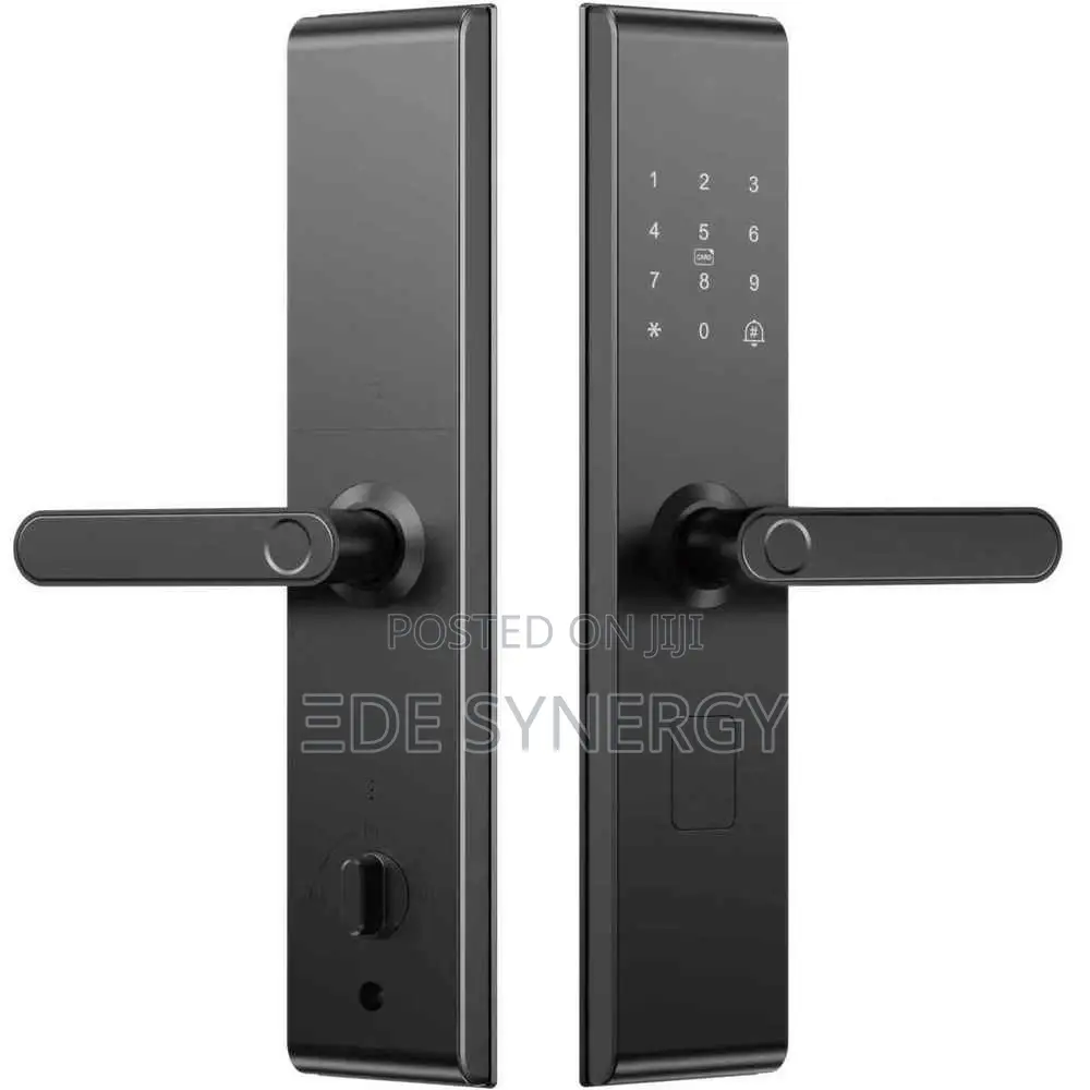 Home Security Digital Biometric Handle Fingerprint Tuya Wifi Smartlock