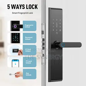Home Security Digital Biometric Handle Fingerprint Tuya Wifi Smartlock