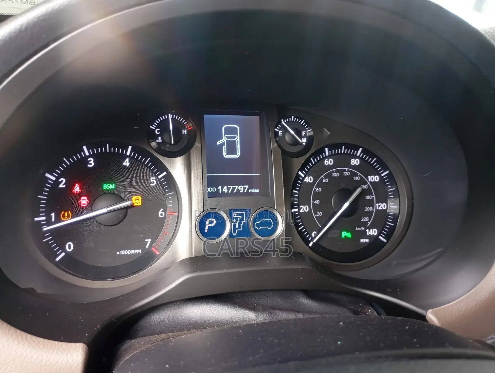 Lexus GX 2015 Gold