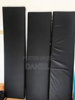 6by6 Fully Padded Bed Frame (Black)