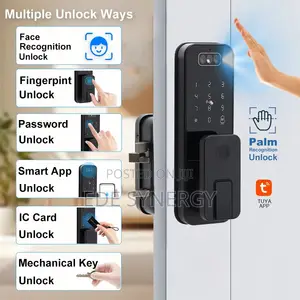 Iron Gate Waterproof Tuya Face Recognition Fingerprint Smartlock