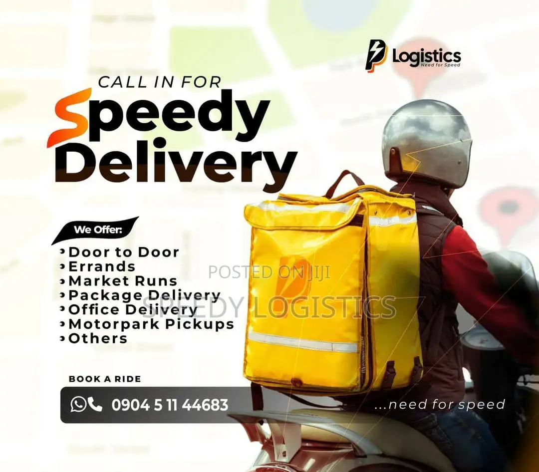 For Fast Delivery Anywhere in Portharcourt.