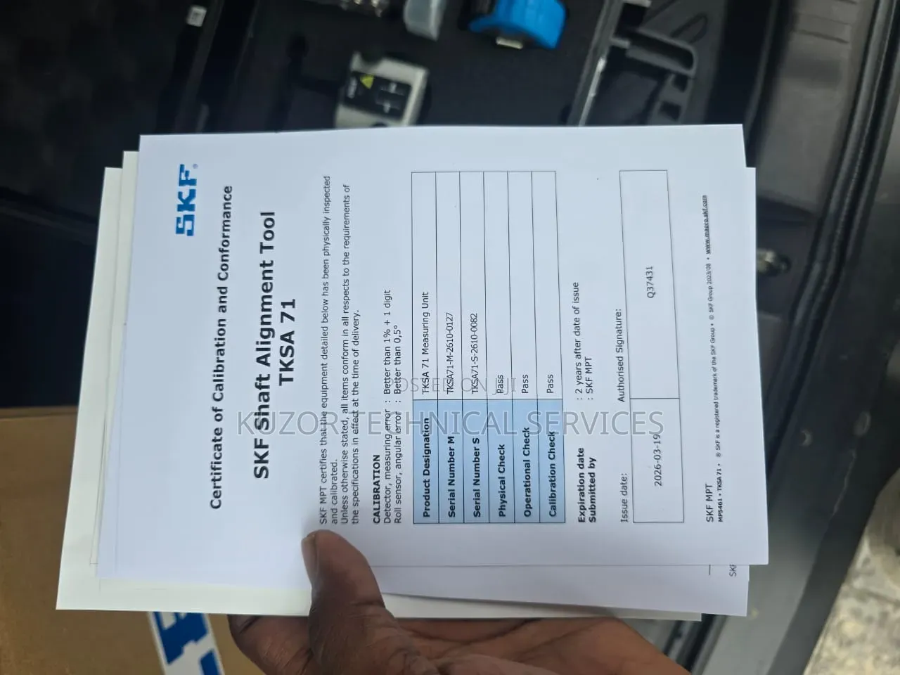Tksa 71 SKF Shaft Alignment Tool