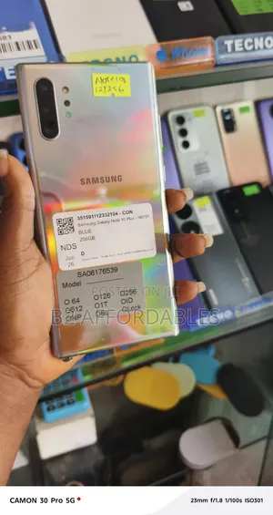Samsung Galaxy Note 10 Plus 256 GB Silver