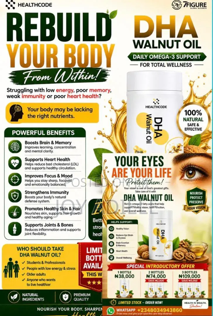 DHA Walnut Oil