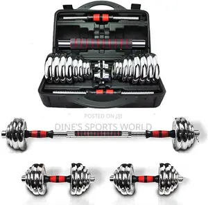 30KG Chrome Dumbbell Set