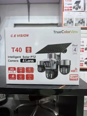 4G 4 Lens Solar Camera T40