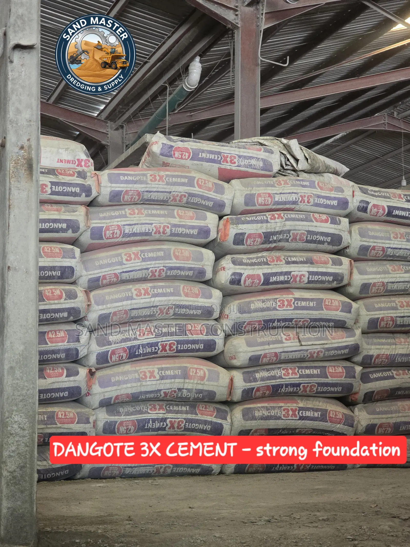 Premium Quality Cement – Fast Delivery in Lagos