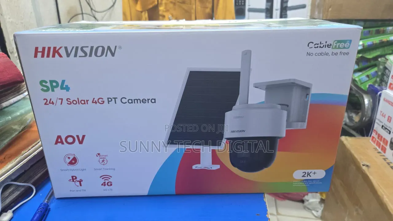 Hikvision Dual Lens PTZ Solar Camera