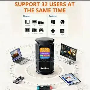Universal 4g/5g Wifi With LCD Display (Supports Up to 32 Users)