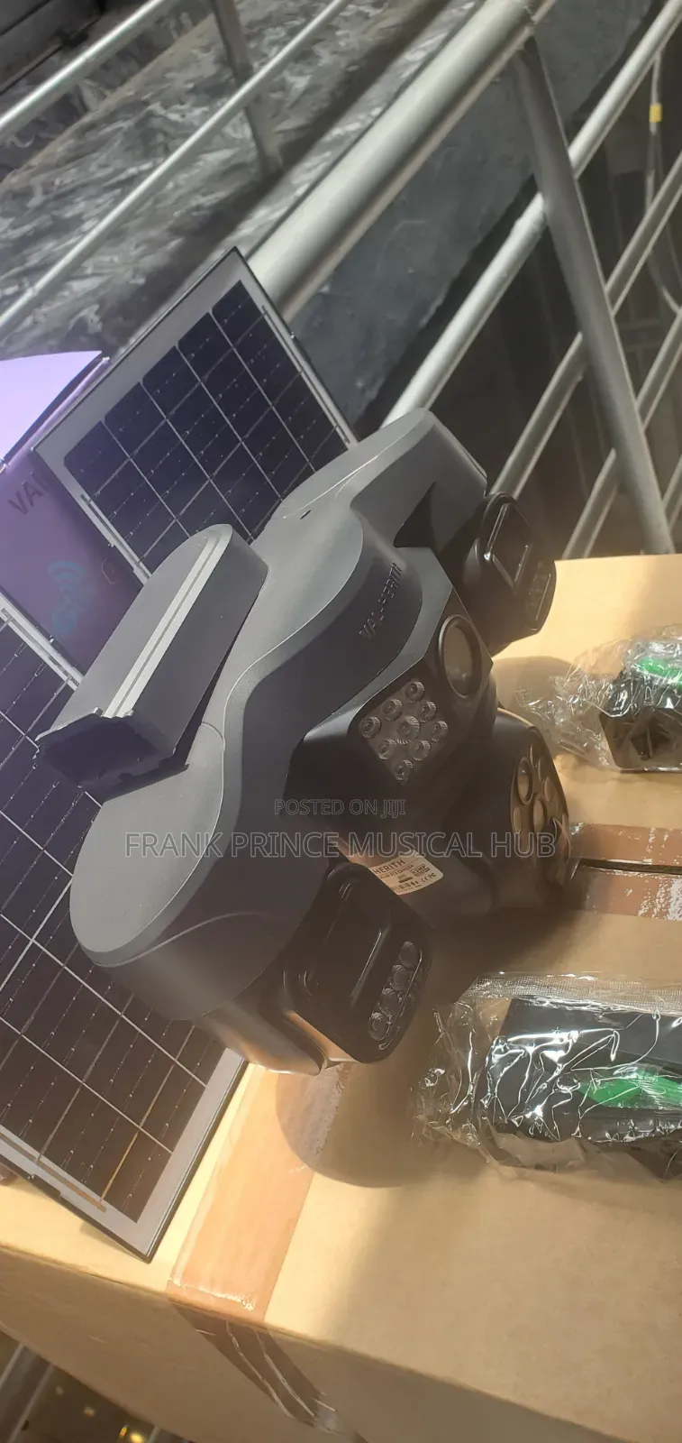 VAL-HERITH Triple-Lens Solar PTZ Security CCTV Camera