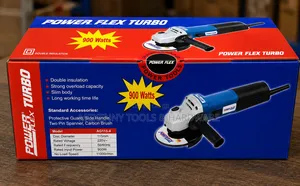 Power Flex Turbo Angle Grinder (Model AG115-4)