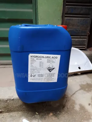 Industrial Grade Hydrochloric Acid (HCl) - 30 Liters