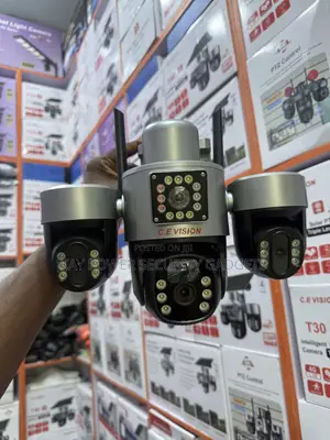 4G Triple Lens Solar Camera T34