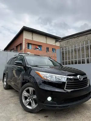Toyota Highlander Limited V6 4x4 (3.5L 6cyl 6A) 2016 Black