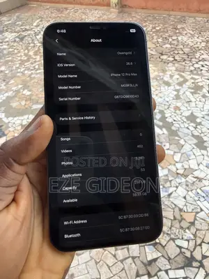 Apple iPhone 12 Pro Max 256 GB Black