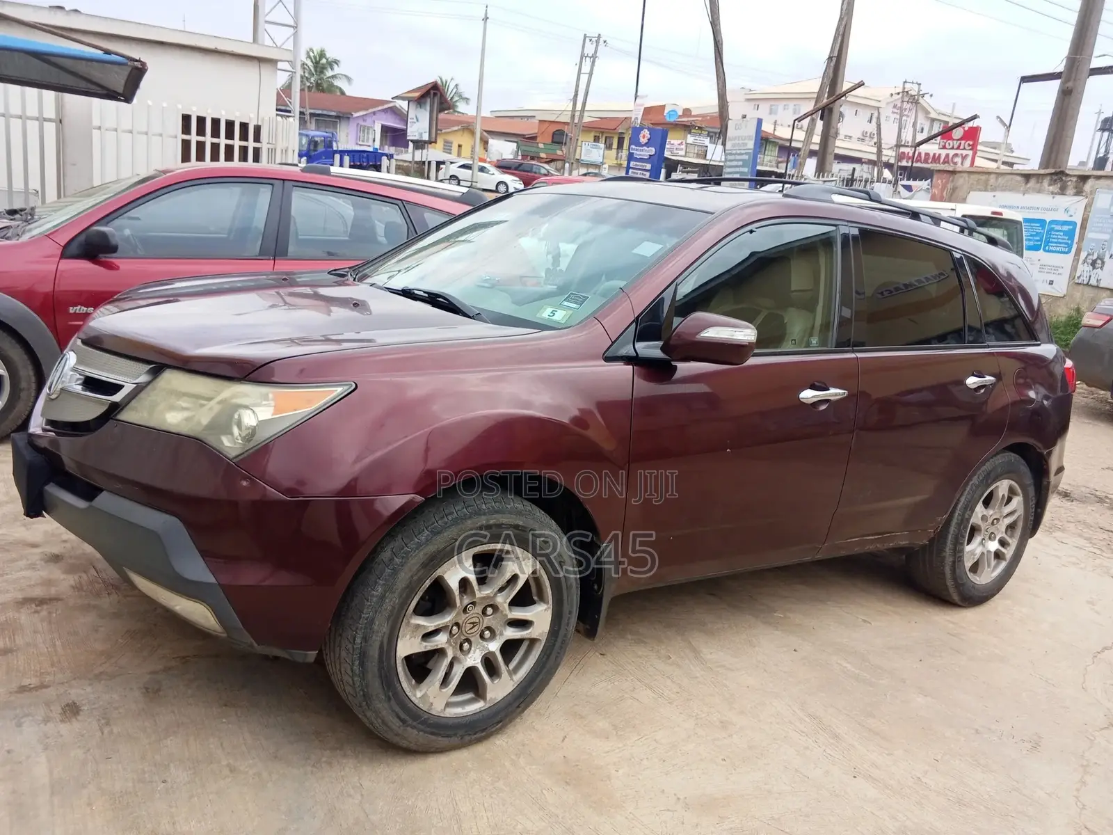 Acura MDX 2008 Red