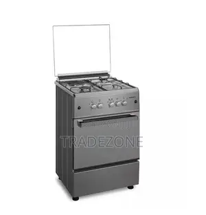 Maxi Gas Cooker 60x60 CM (3+1) Burners Inox
