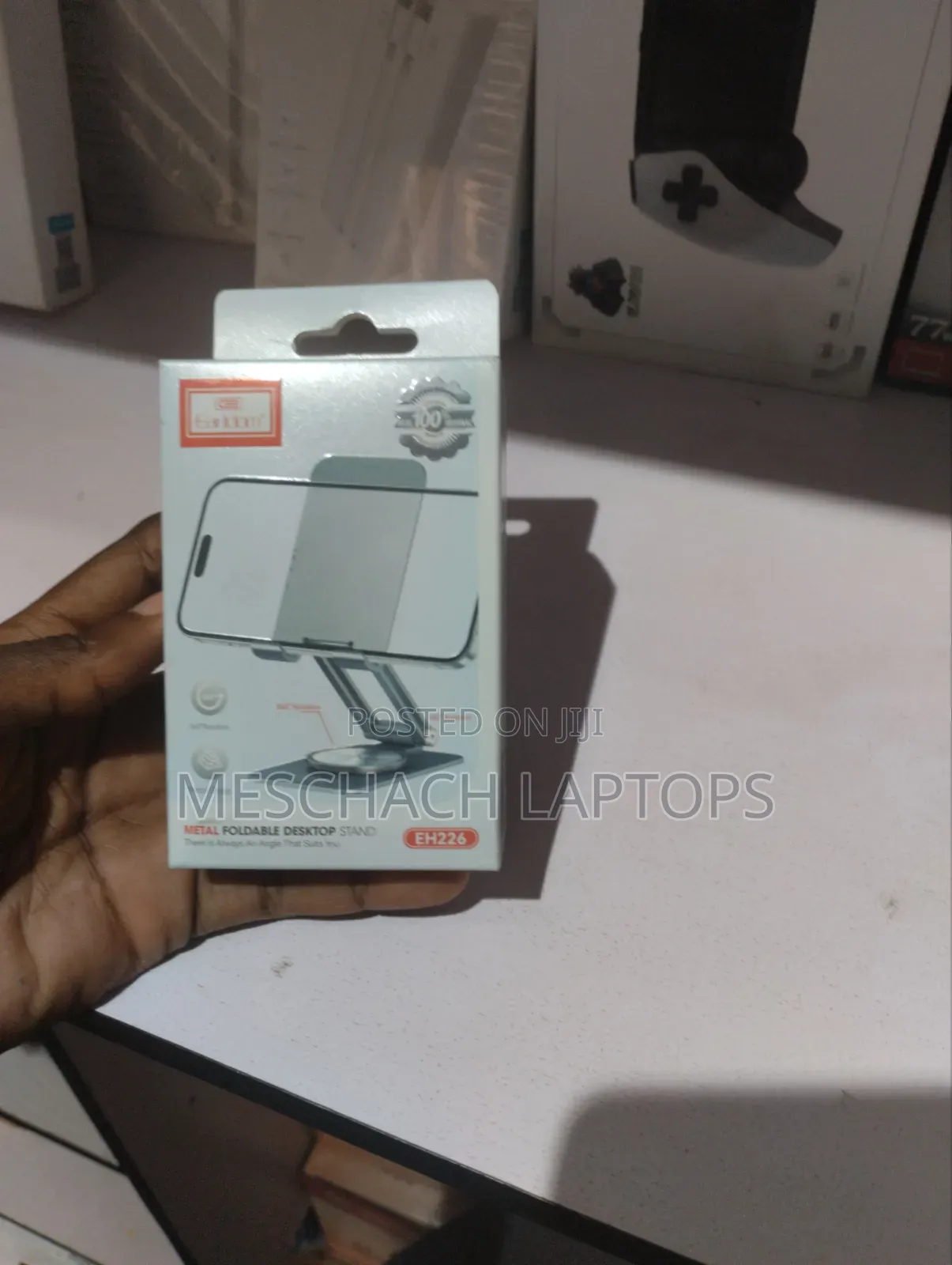 360° Rotation Metal Foldable Desktop Stand