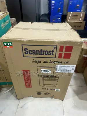 Scanfrost 60x60 4 Burner Gas Cooker With Fast Heating