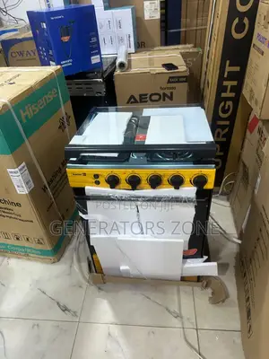 Scanfrost 60x60 4 Burner Gas Cooker for Apartments